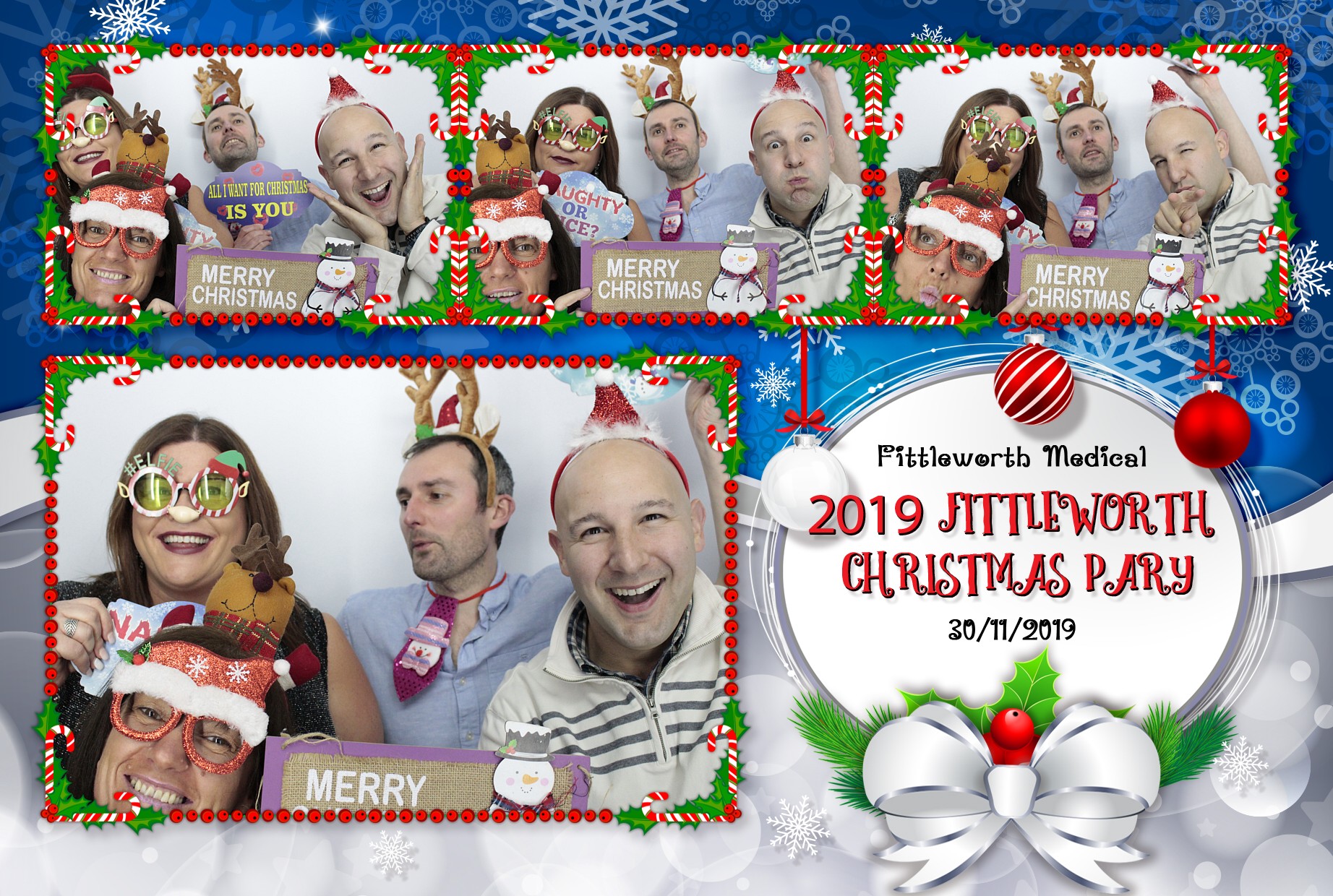 Fittleworth Medical Christmas Party | View more photos from the event at gallery.myphotoboothexperience.co.uk/u/MyPhotoBoothExperienceLtd/Fittleworth-Medical-Christmas-Party